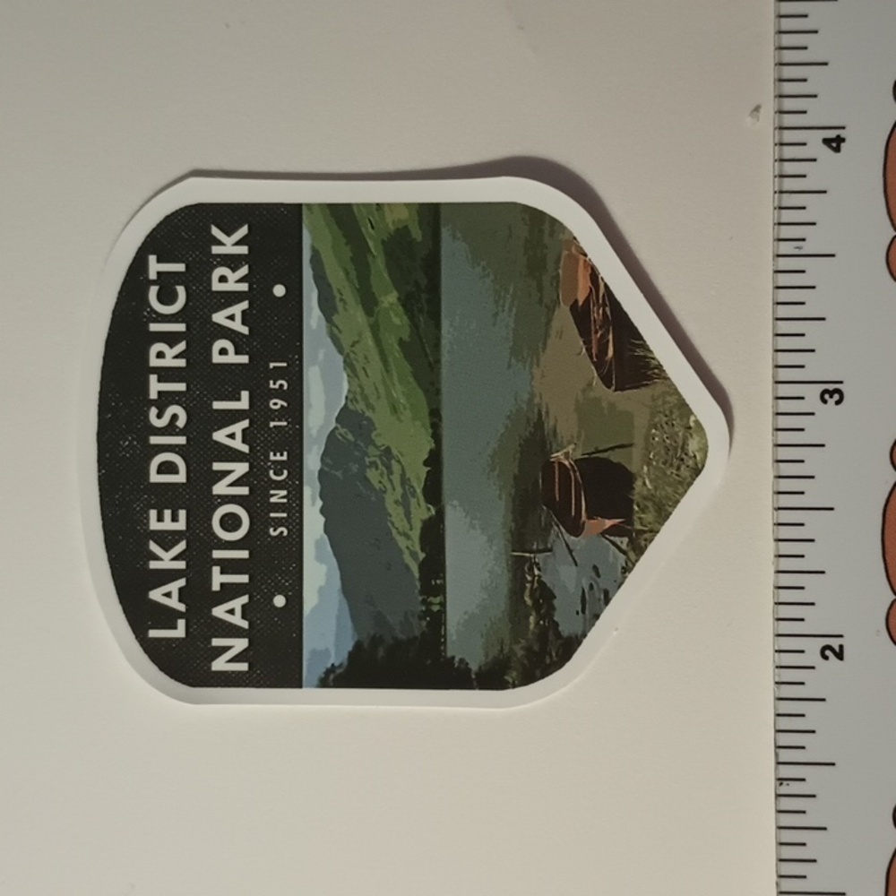 10/$10 National Park Phone  Bottle Laptop Tablet Sticker Decal Lake District